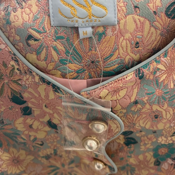 Floral Puff Sleeve Dress - Picture 4 of 4